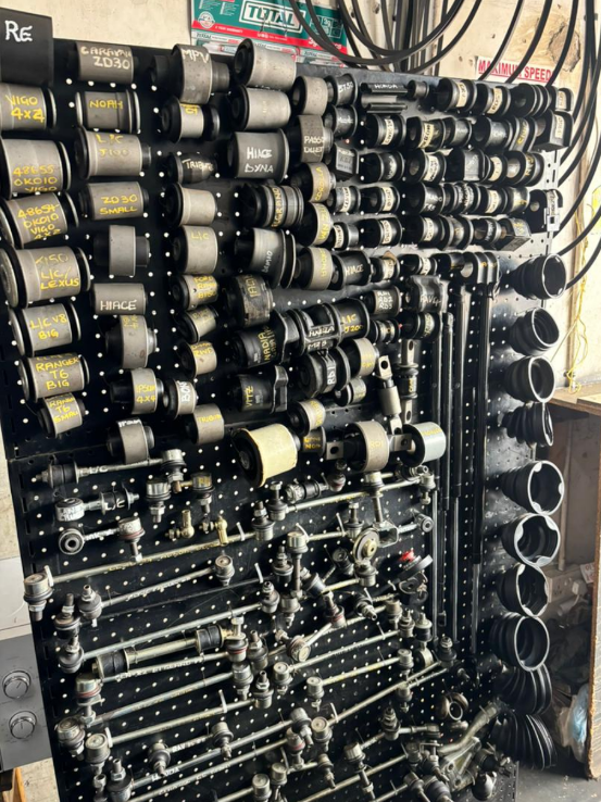 Suspension Parts Wall